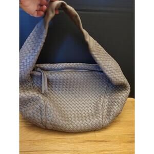Woven Pergolesi Italian Lether Hobo Bag